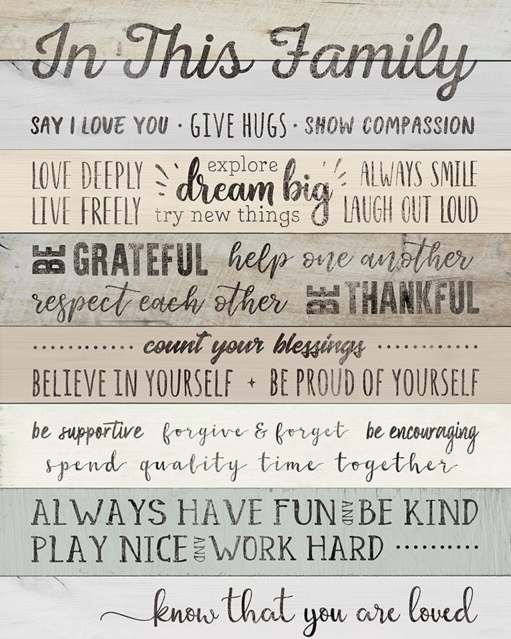 In This Family Poster Print by CAD DESIGNS - Item # VARPDX19593